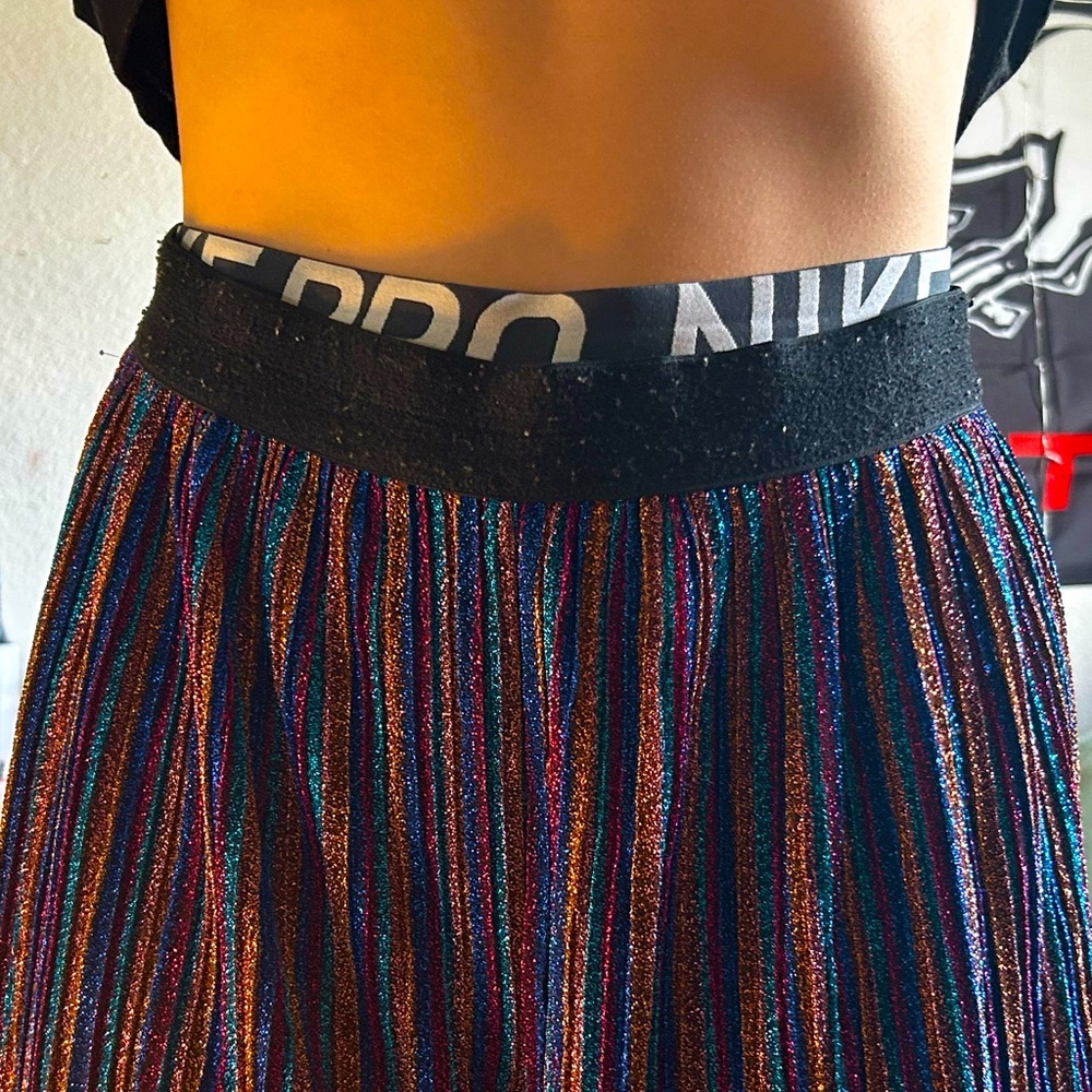 Funky, glitter, rainbow, BoHo pants💗